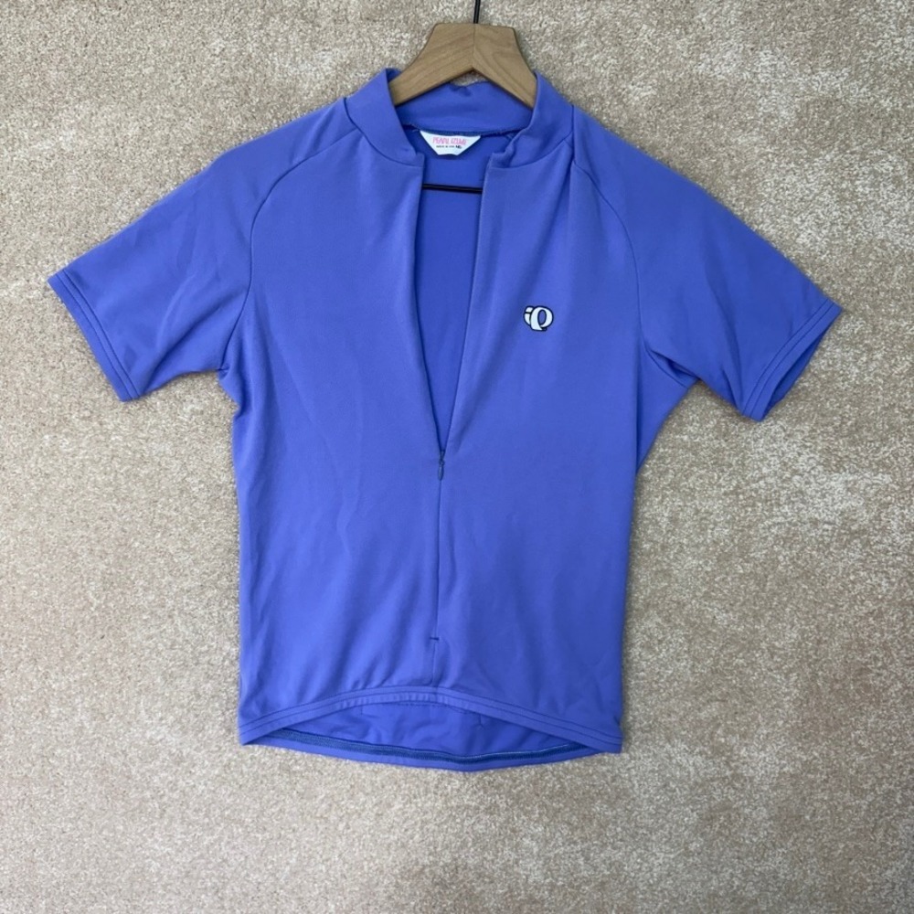 Pearl Izumi Purple Short Sleeve Cycling Jersey